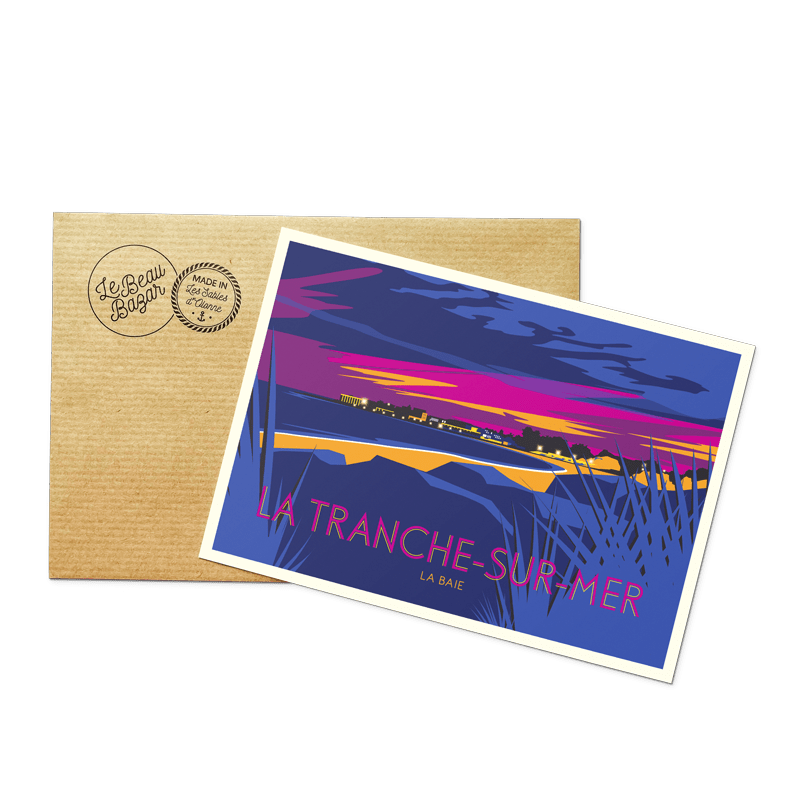 Carte postale LA TRANCHE-SUR-MER Baie beau bazar
