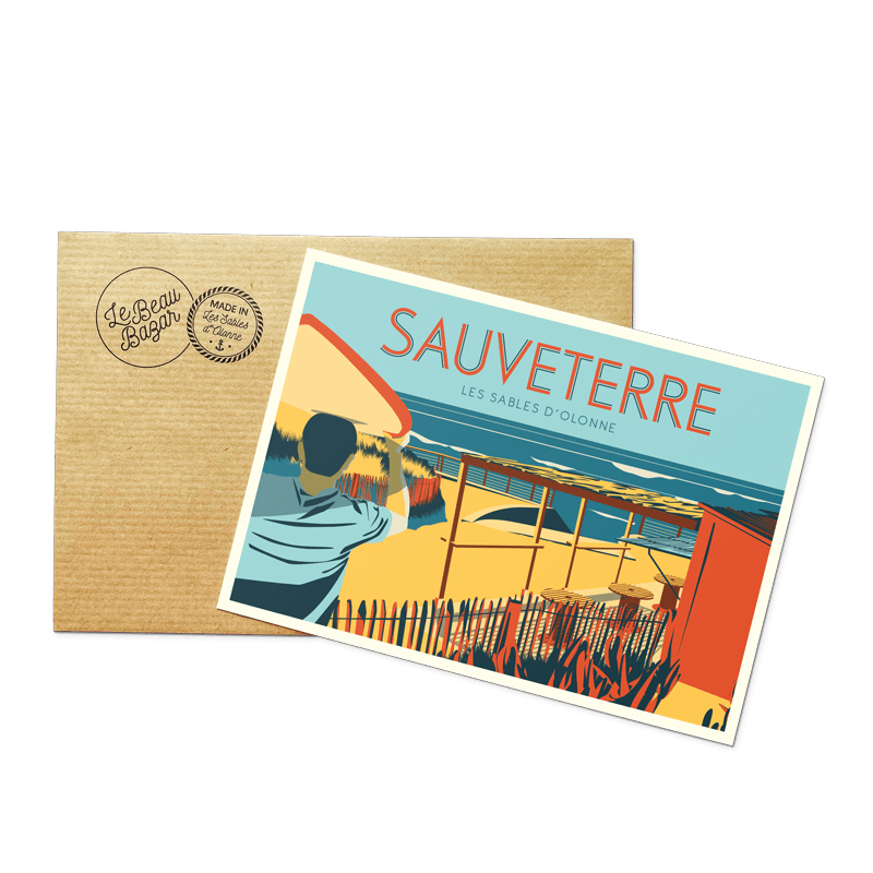 Carte postale LES SABLES D'OLONNE sauveterre beau bazar