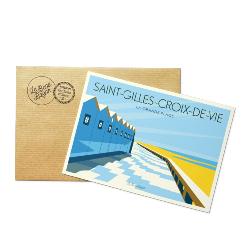 Carte postale SAINT-GILLES-CROIX-DE-VIE Remblai beau bazar