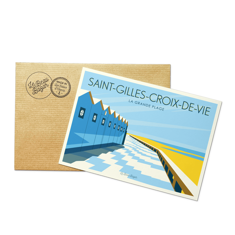 Carte postale SAINT-GILLES-CROIX-DE-VIE Remblai beau bazar