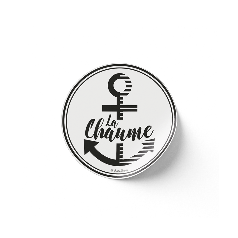 Sticker La Chaume Ancre Sables d'Olonne beau bazar