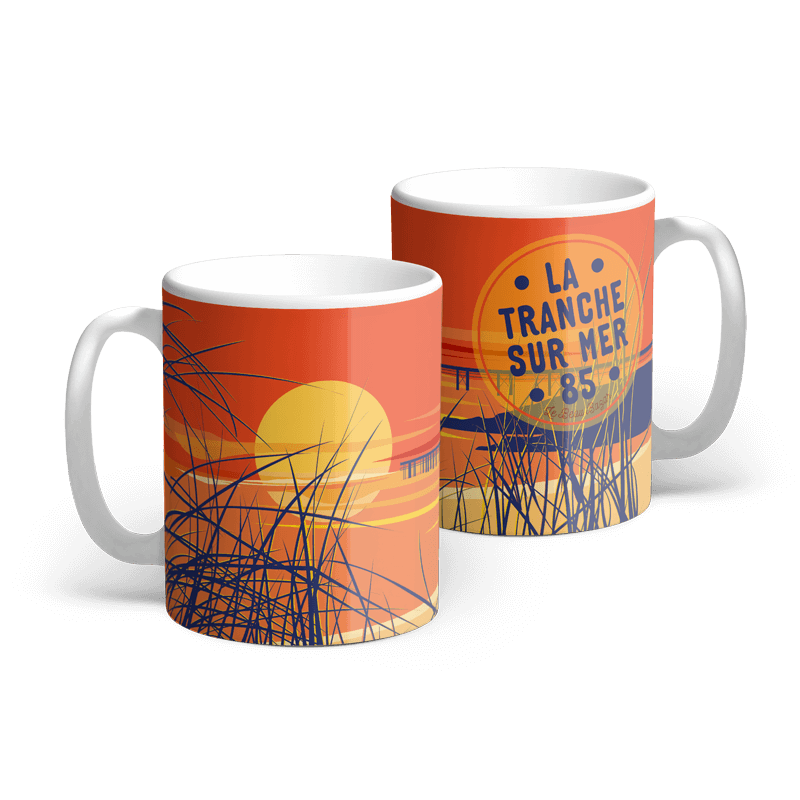 Mug TRANCHE-SUR-MER Sunset tasse beau bazar