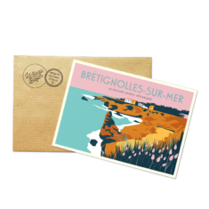 Carte postale BRETIGNOLLES-SUR-MER Rocher Sainte Véronique