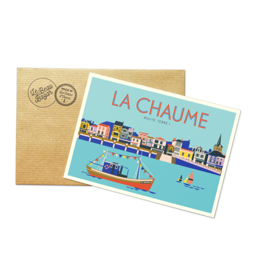 Carte postale LES SABLES D'OLONNE chaume beau bazar