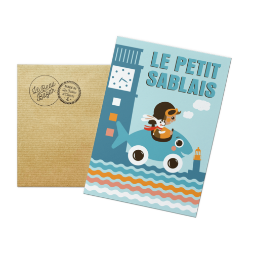 Carte postale LES SABLES D'OLONNE petit sablais beau bazar