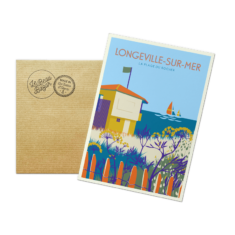 Carte postale LONGEVILLE-SUR-MER Plage du rocher