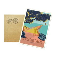 Carte postale NOIRMOUTIER Estacade