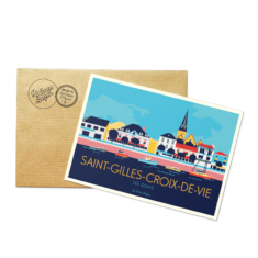 Carte postale SAINT-GILLES-CROIX-DE-VIE Les quais