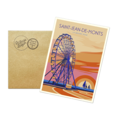 Carte postale SAINT-JEAN-DE-MONTS La Grande roue