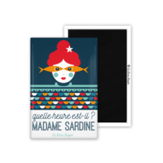 Magnet Madame Sardine