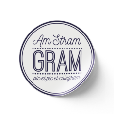 Sticker Am Stram Gram