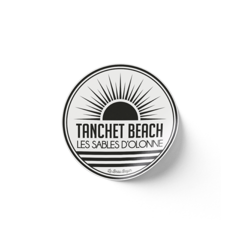 Sticker Tanchet Beach Sables d'Olonne beau bazar
