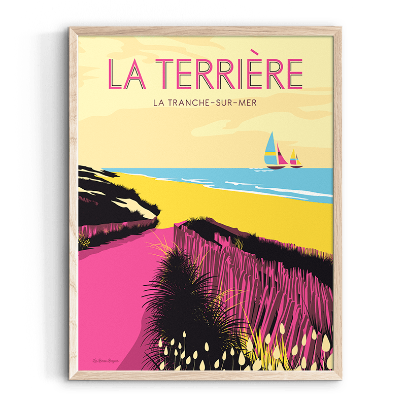 Affiche La Terrière La Tranche-sur-Mer Le Beau Bazar