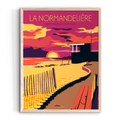 Affiche BRETIGNOLLES-SUR-MER La Normandelière