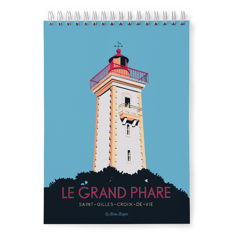 carnet grand phare saint-gilles-croix-de-vie le beau bazar