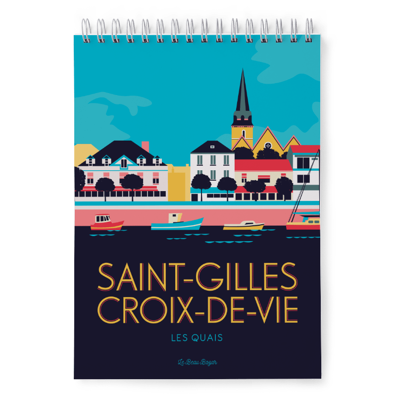 carnet quais saint-gilles-croix-de-vie le beau bazar