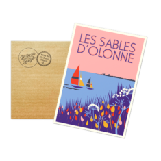 Carte postale LES SABLES D’OLONNE Vue sur la Baie