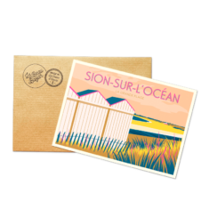 Carte postale SAINT-HILAIRE-DE-RIEZ Plage de Sion-sur-l’Océan