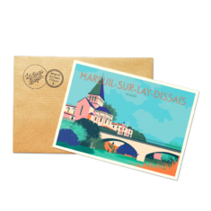 Carte postale MAREUIL-SUR-LAY-DISSAIS Centre-ville