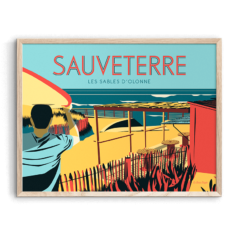 Affiche LES SABLES D’OLONNE Sauveterre