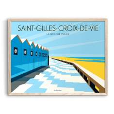 Affiche SAINT-GILLES-CROIX-DE-VIE Le remblai