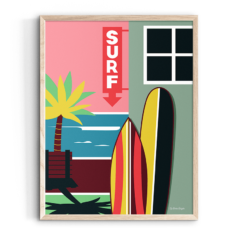 Affiche Surf