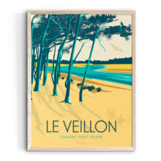 Affiche TALMONT-SAINT-HILAIRE Le Veillon
