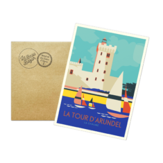Carte postale LES SABLES D’OLONNE La Tour d’Arundel