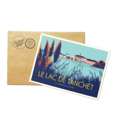 Carte postale LES SABLES D’OLONNE Lac de Tanchet