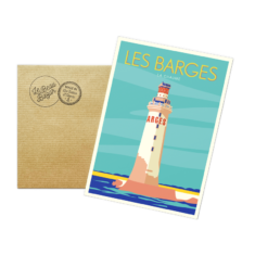 Carte postale LES SABLES D’OLONNE Phare des Barges
