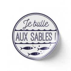 Sticker Je bulle aux Sables