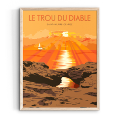 Affiche SAINT-HILAIRE-DE-RIEZ Le Trou du Diable
