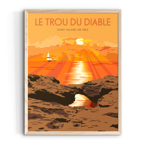 Affiche SAINT-HILAIRE-DE-RIEZ Le Trou du Diable