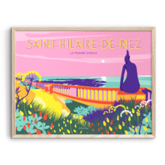 Affiche SAINT-HILAIRE-DE-RIEZ La Femme Oiseau