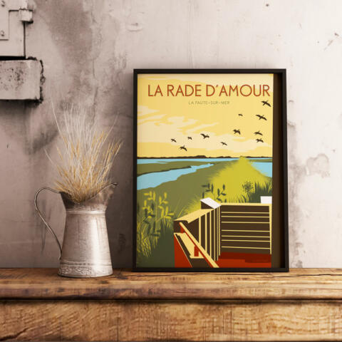 Affiche LA FAUTE-SUR-MER La Rade d'Amour – Image 2