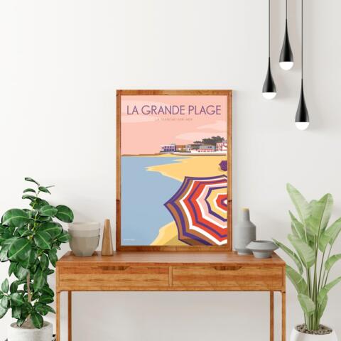 Affiche LA TRANCHE-SUR-MER La Grande Plage – Image 2