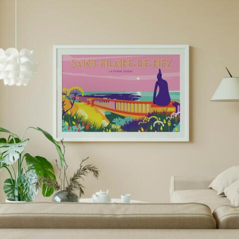 Affiche SAINT-HILAIRE-DE-RIEZ La Femme Oiseau – Image 2