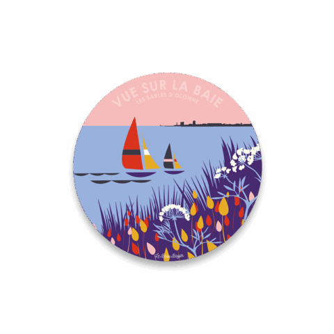 Dessous de verre – La Baie des Sables