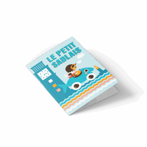 Carte double “Le Petit Sablais” – Les Sables d’Olonne