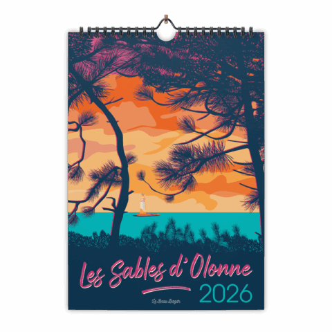 Calendrier 2026 LES SABLES D'OLONNE
