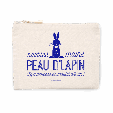 Pochette Haut les mains, peau d'lapin !
