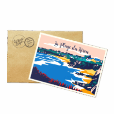 Carte postale BRETAGNE La Plage du Kérou