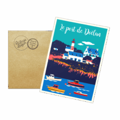 Carte postale BRETAGNE Port de Doëlan