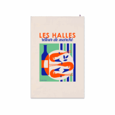 Torchon Les Halles – Retour de marché