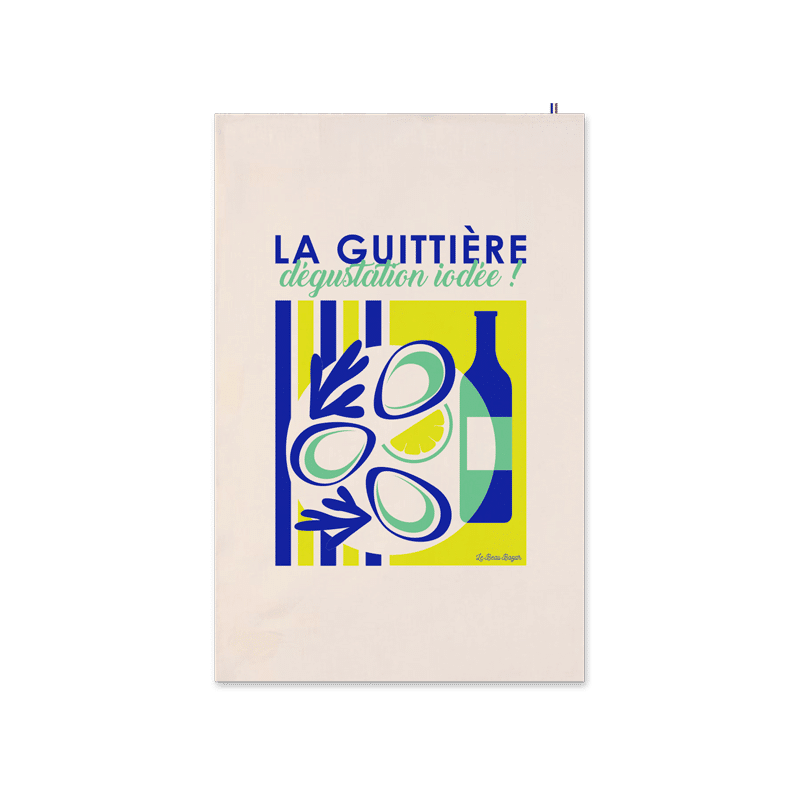 Torchon LA GUITTIERE Huitres