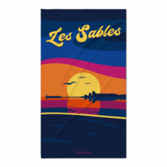 Serviette de plage LES SABLES D&rsquo;OLONNE La Baie