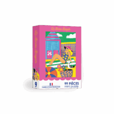 Mini Puzzle 99 pièces – Bronzette sur la Grande Plage | Les Sables d&rsquo;Olonne