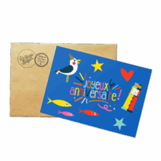 Carte postale Joyeux anniversaire !