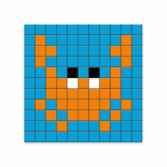 Kit Mosaïque Pixel Art – Le Crabe | Le Beau Bazar – Les Sables d&rsquo;Olonne