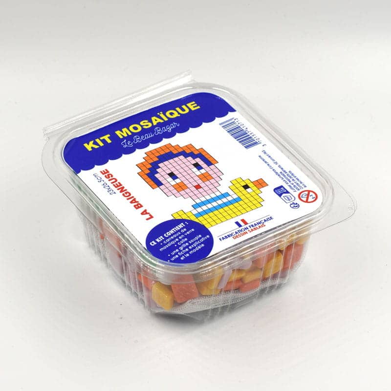 Kit Mosaïque Pixel Art – La Baigneuse | Le Beau Bazar – Les Sables d'Olonne – Image 2